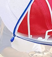 2 Pack Hat Washer for Baseball Caps - Foldable Hat Washer for Washing Machine, Hat Cleaner Cage w...