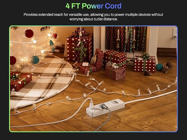 surge protector with timer