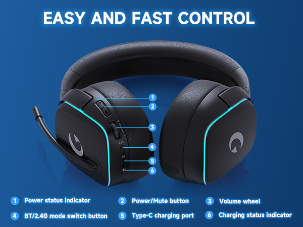 gaming headset wireless pc