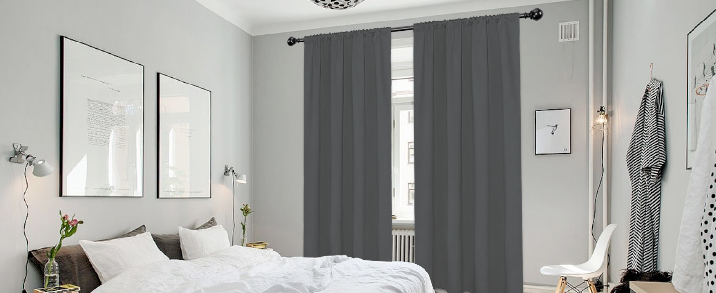 Rod Pocket Blackout Curtain