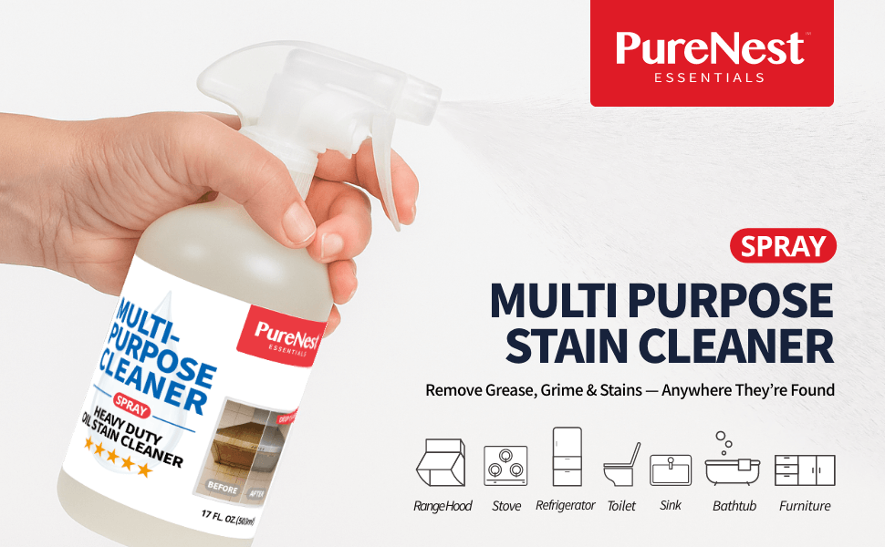 PureNest Multi Purpose Stain Cleaner Title