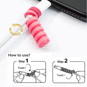 twist phone cable protector