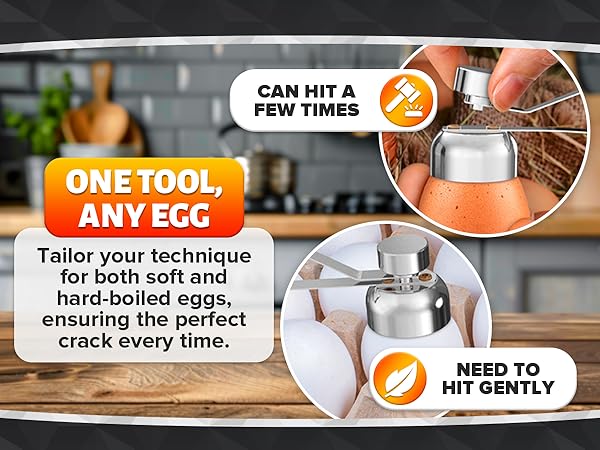 egg tools boil egg shell opener egg shell separator boiled egg opener egg pricker tool