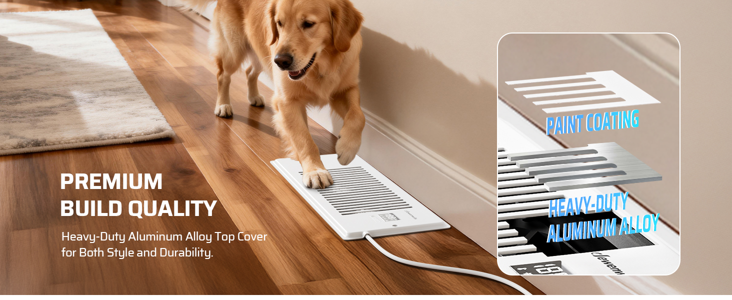 Quiet Register Booster Fan