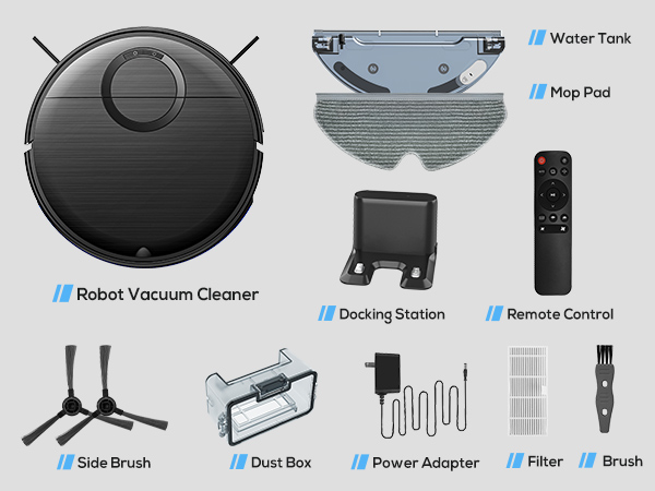 (blue)robot vacuum T7S Accessories - Phone