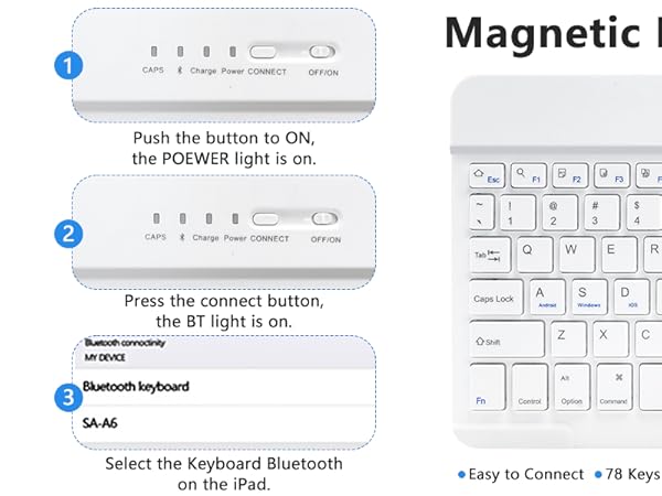 Keyboard Case for ipad 10.2