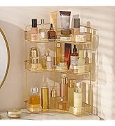 Aveniee Corner Bathroom Counter Organizer, Bathroom Countertop Shelf Makeup Organizer for Vanity ...