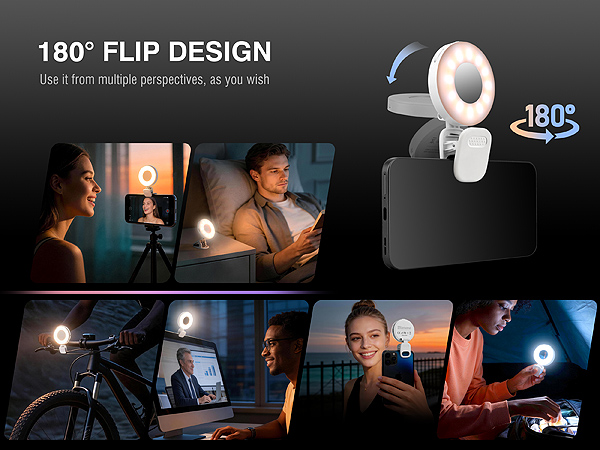 GCZGCZ Clip on Ring Light