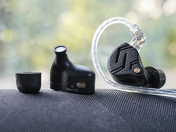 kz zs12 pro x hifi iem headphones