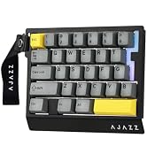 MechLands AJAZZ AK029 One Handed Gaming Keyboard, 8K Polling, 29 Keys | Hall Effect Keyboard, SOC...