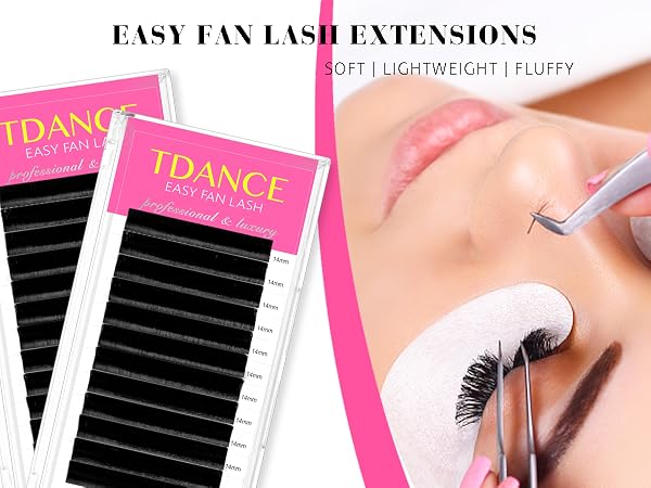 easy fan lash extensions