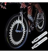 DAWAY A08 Bike Tire Valve Stem Light - LED Waterproof Bicycle Wheel Lights Neon Flashing Lamp Glo...