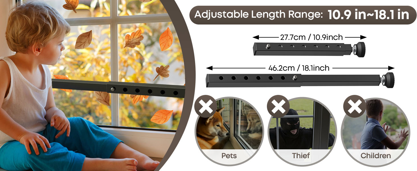 Sliding Door Security Bar