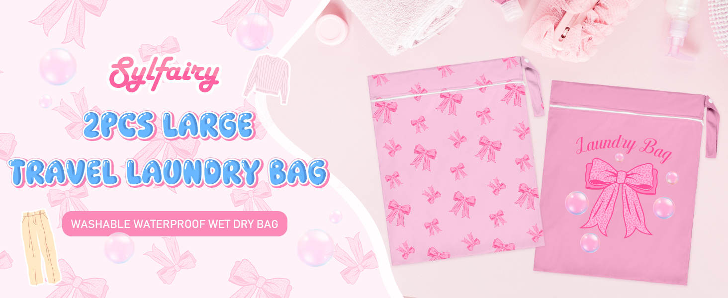 Bow Laundry Bag