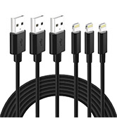 6ft lightning cable black