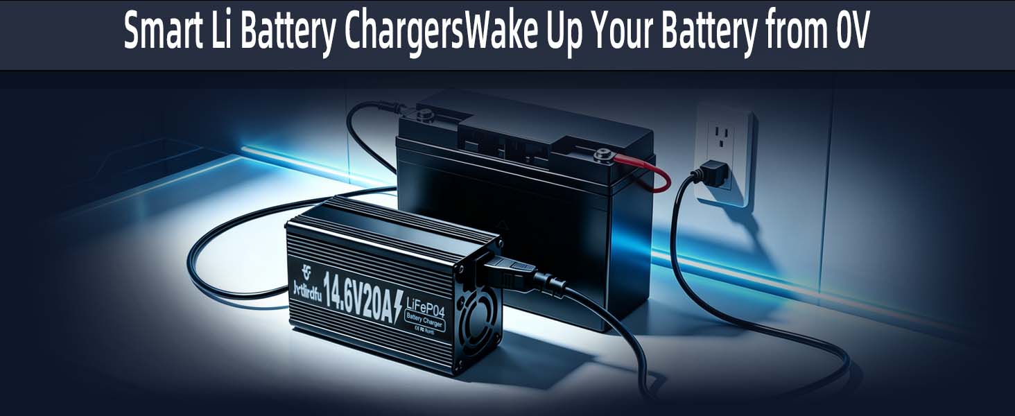 Smart Li Battery ChargersWake Up Your Battery from 0V