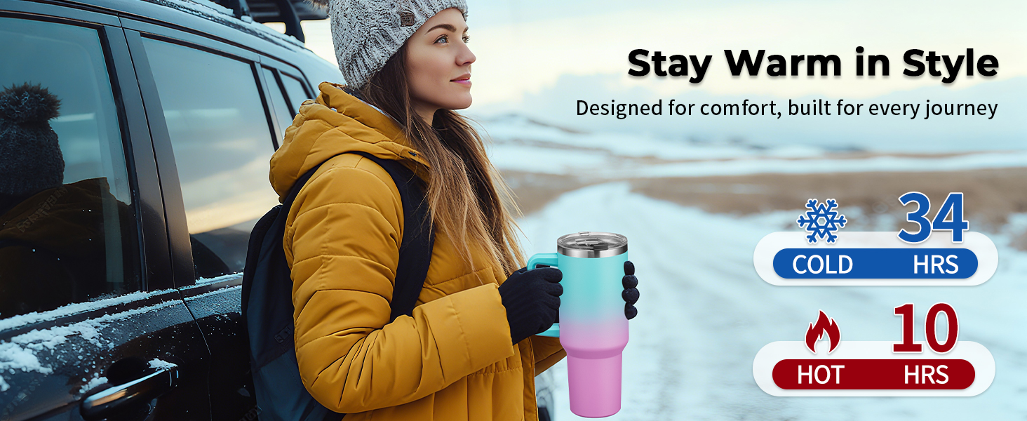 40 oz Insulated Tumbler