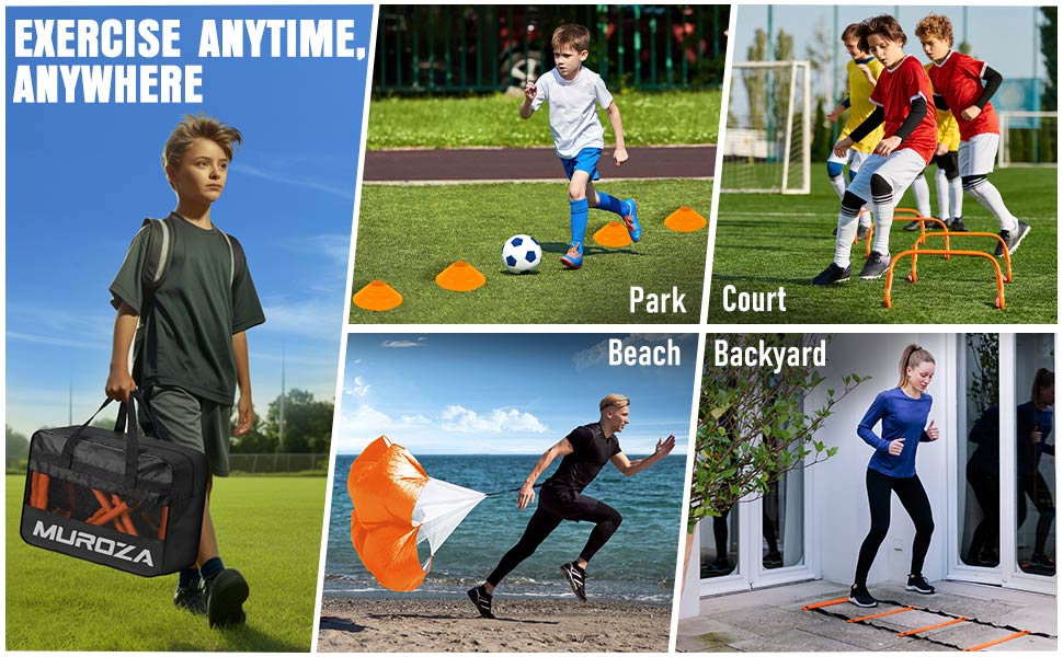 Agility Ladder Speed Training Equipment Set