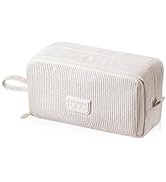 iSuperb Big Capacity Corduroy Pencil Case 3 Compartments Pen Pouch Simple Organizer Bag Large Cap...