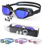 Whale Swim Goggles Adult Swim Goggles Anti Fog Swimming Goggles Wear Comfortable Polarizing Swim ...