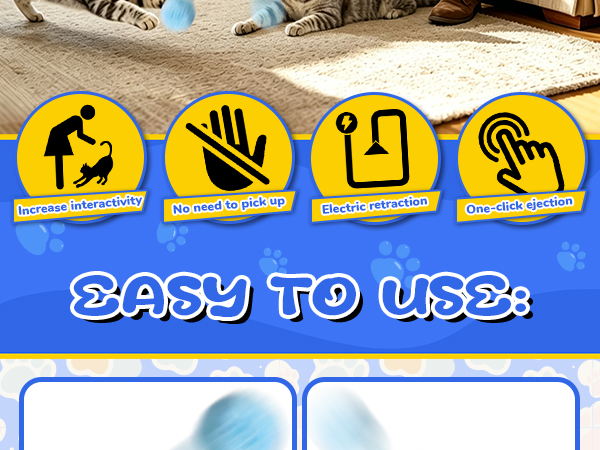 cat fetch toy