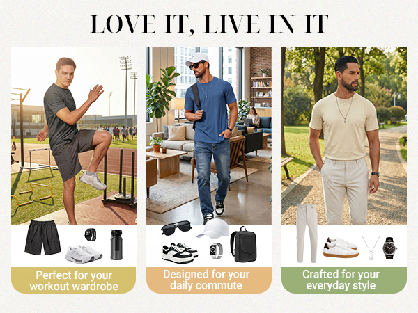white t shirts for men