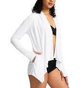 SANTINY UPF50+ Sun Shirt for Women Long Sleeve SPF UV Sun Protection Shirts Lightweight Cardigan ...