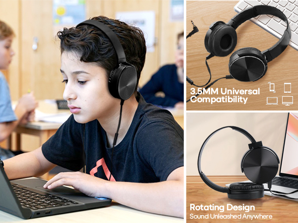 3.5mm Jack wired headphones
