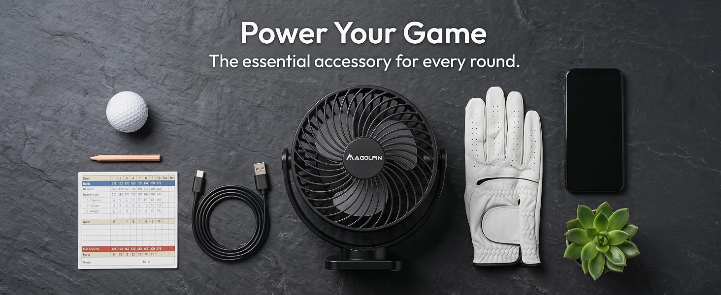 portable fan rechargeable