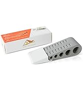 SlipStopper Door Stoppers, Anti-Slip Rubber Door Stop with Holder, Door Stops for Bottom of Door,...