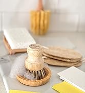 bamboo dish brush natural sponges