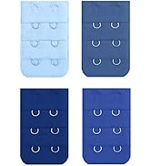 BEADNOVA Bra Extender 2 Hook Bra Back Clips Bra Strap Extender Bra Clasp (4pcs)