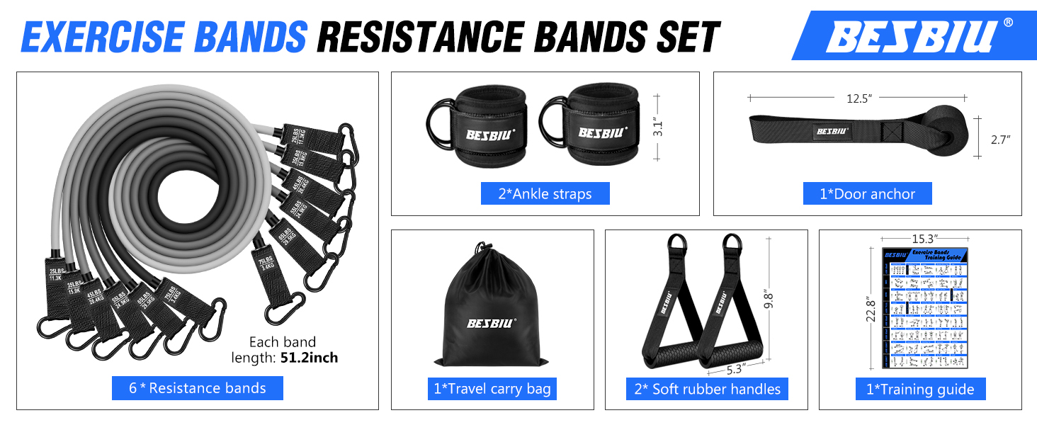 exercise bands resistance