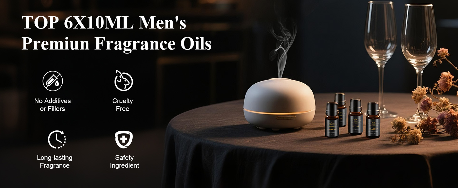 MENS ESSENTIAL OILS SET