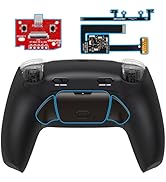 eXtremeRate RISE Plus MAX RMB Back Paddles Kit with Clicky Trigger Stops & Rubberized Grip for PS...