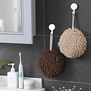 sophie and panda hand towel brown