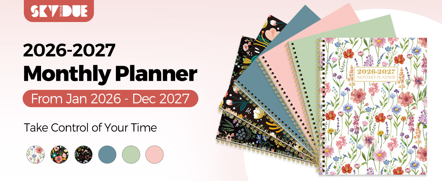 2026-2027 Monthly Planner