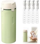 ZXAPJJD 4 in 1 Travel Dispenser Bottle Leakproof Refillable Travel Bottles for Toiletries Portabl...