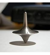 Accurate Spinning Top,Portable Precision Metal Spinner Top Premium Exquisite,Balance Desktop Gyro...