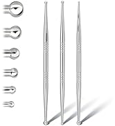 Facial Reflexology Tool Set – Includes 6 Acupuncture Pen Heads for Ear & Facial Acupressure Point...