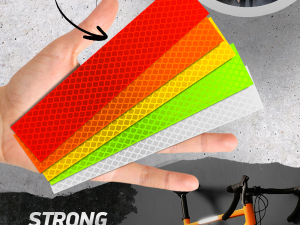 reflective stickers 3m tape mailbox reflectors for helmet vinyl hard hat sticker car motorcycle