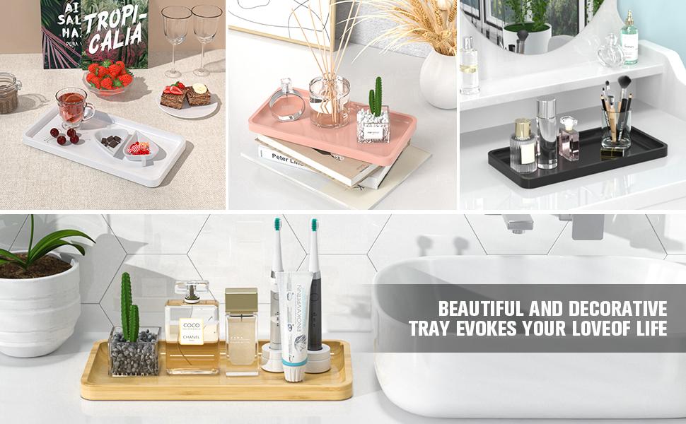 bathroom tray