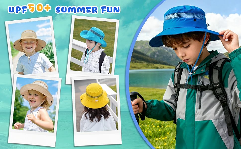 kids fishing hat