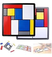 2 Pcs Logic Puzzle Brain Teaser Game for Adults, 88 Challenges 4 Difficulty Levels Logic Puzzles,...