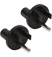 Static Care Banana Jack Outlet Plug Adapter | Universal Ground 3 Prong Outlet Earth Connection | ...