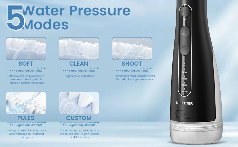 water flosser teeth cleaning dental toothbrush electric oral pik