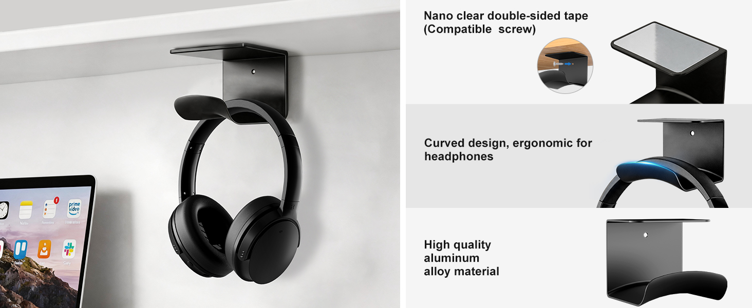 Skyaudio Headphone Holder