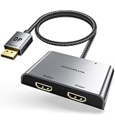 DisplayPort to Dual HDMI Adapter