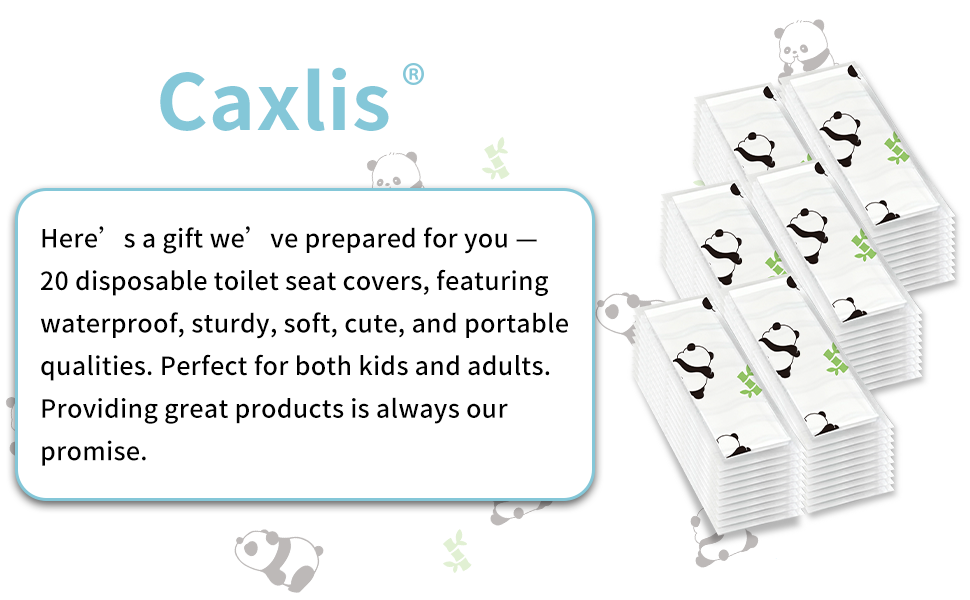 20 Pack Toilet Seat Covers Disposable, Waterproof, Ideal for Kids and Adults