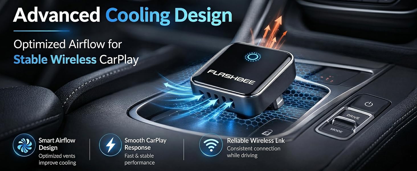 Flashbee Carplay And Android Auto Adapter